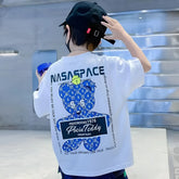 Unisex Cotton Oversized Kids T-Shirt – Soft, Breathable & Trendy Design